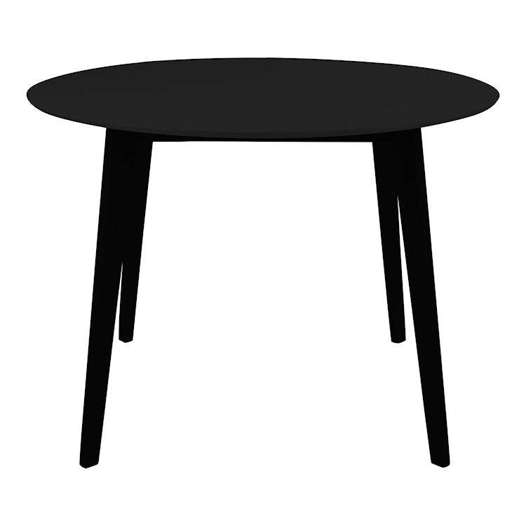 Stół okrągły Bignus 105 cm czarny  - zdjęcie 2