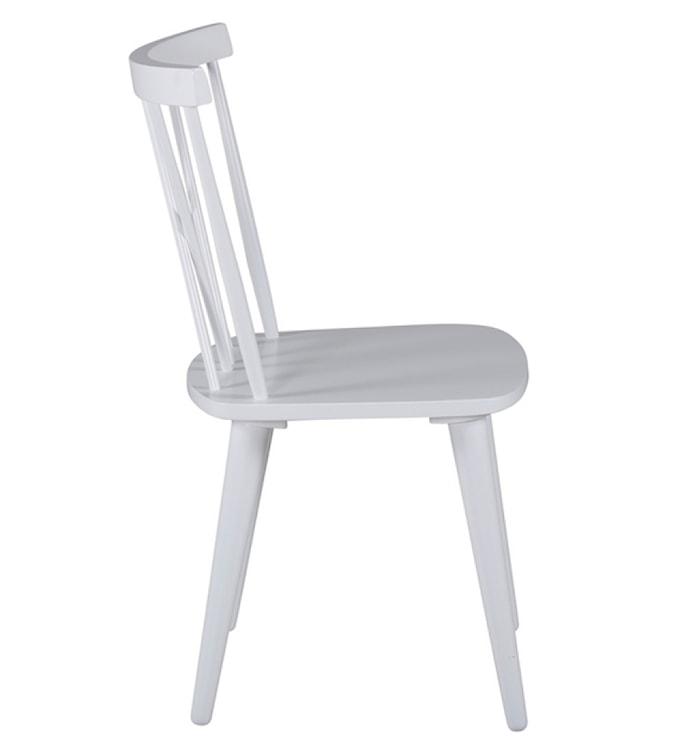 Krzesło drewniane Hellists białe  - zdjęcie 9
