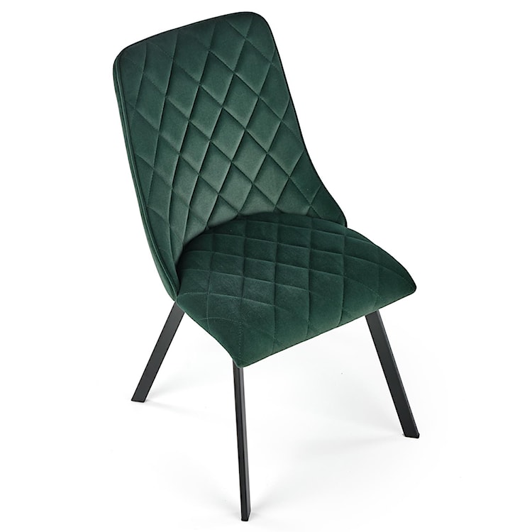 Krzesło tapicerowane Dreasies zielone  - zdjęcie 6