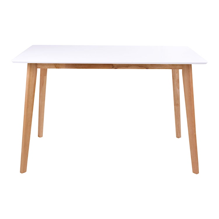 Stół Bignus 120x70 cm na drewnianej podstawą  - zdjęcie 5