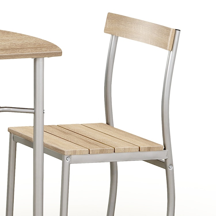 Stół z krzesłami Parra dąb sonoma  - zdjęcie 2