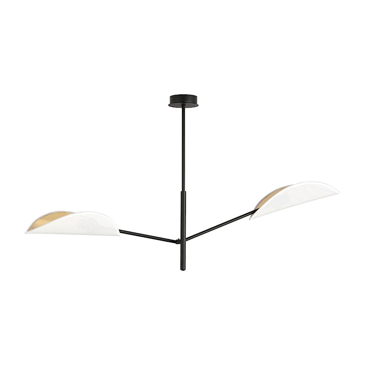Lampa sufitowa Shintor x2 biało-złota  - zdjęcie 2