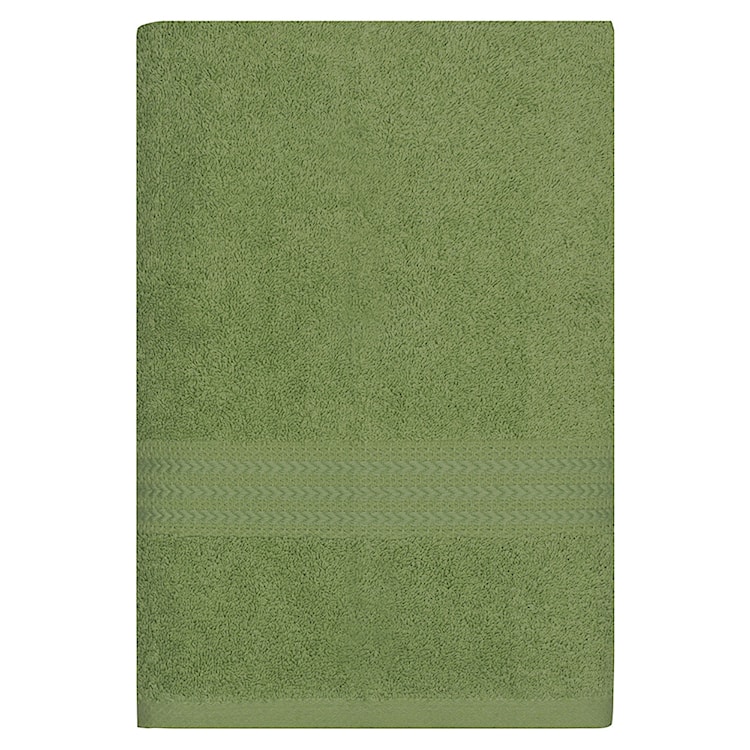 Ręcznik do kąpieli Bainrow 70/140 cm zielony  - zdjęcie 2