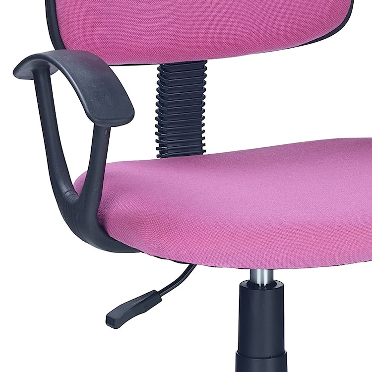 Fotel biurowy Osunja różowy  - zdjęcie 2