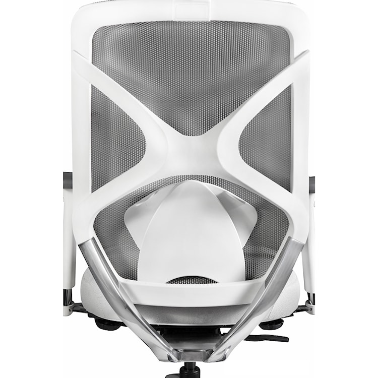 Fotel ergonomiczny Hero II biały / szary  - zdjęcie 7