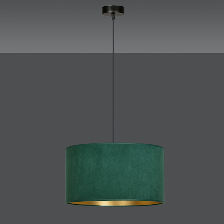 Lampa wisząca Hellid średnica 35 cm zielona  - zdjęcie 4