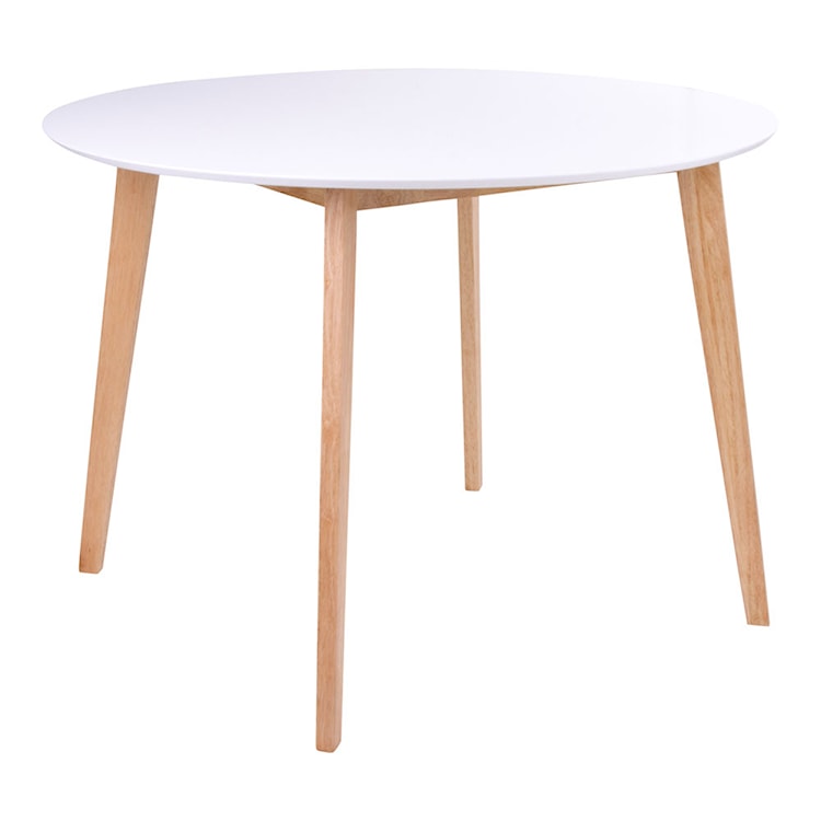 Stół Bignus średnica 105 cm na drewnianej podstawie 