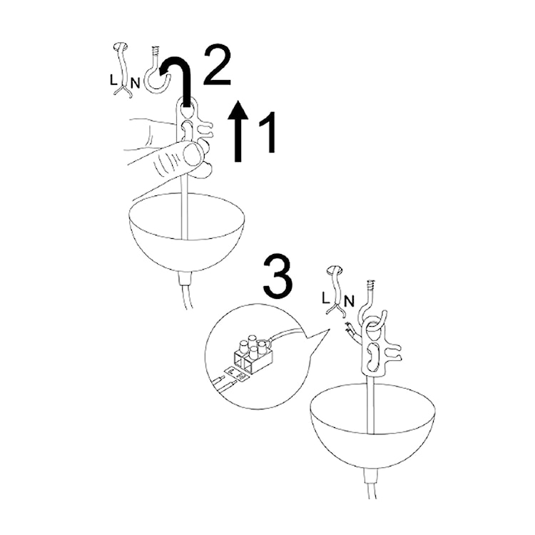 Lampa wisząca Inquill x1  - zdjęcie 5