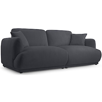 Sofa trzyosobowa Chacco grafitowa sztruks