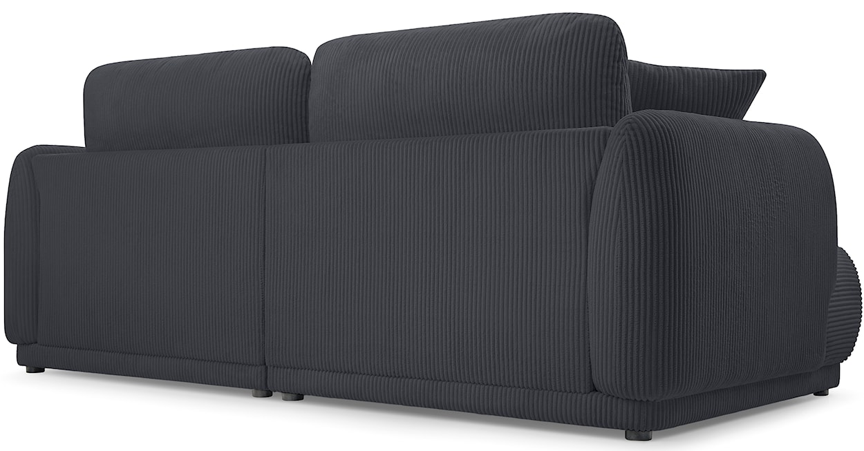 Sofa trzyosobowa Chacco grafitowa sztruks  - zdjęcie 6