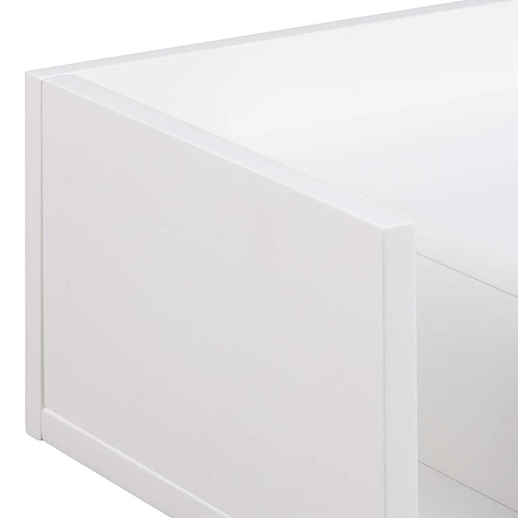 Szafka nocna Chantic ścienna biała z szufladą na metalowych prowadnicach 40x32x16,5 cm   - zdjęcie 9