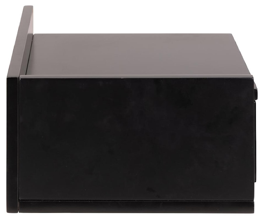 Szafka nocna Chantic ścienna czarna z szufladą na metalowych prowadnicach 40x32x16,5 cm   - zdjęcie 8