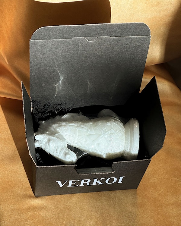 Świeca z wosku palmowego Chess Horse 280 g  - zdjęcie 5