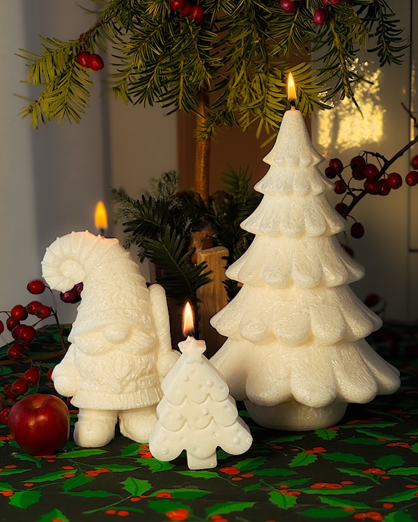 Świeca z wosku palmowego Christmas Tree 900 g  - zdjęcie 2