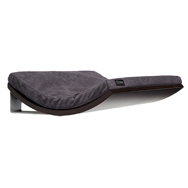 Półka dla kota CHILL DeLUXE wenge ciemnoszara