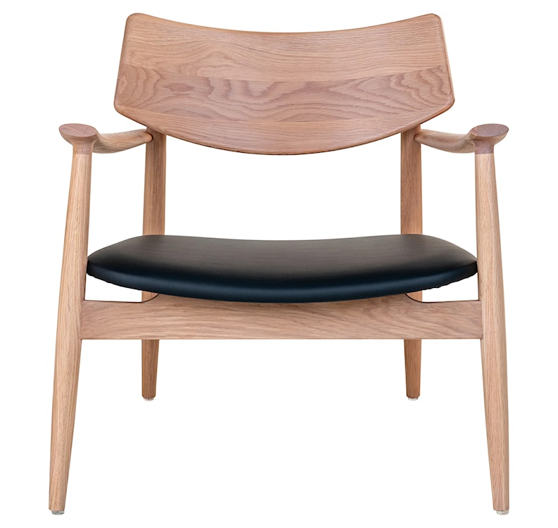 Krzesło drewniane Clonds z podłokietnikami dąb naturalny  - zdjęcie 2