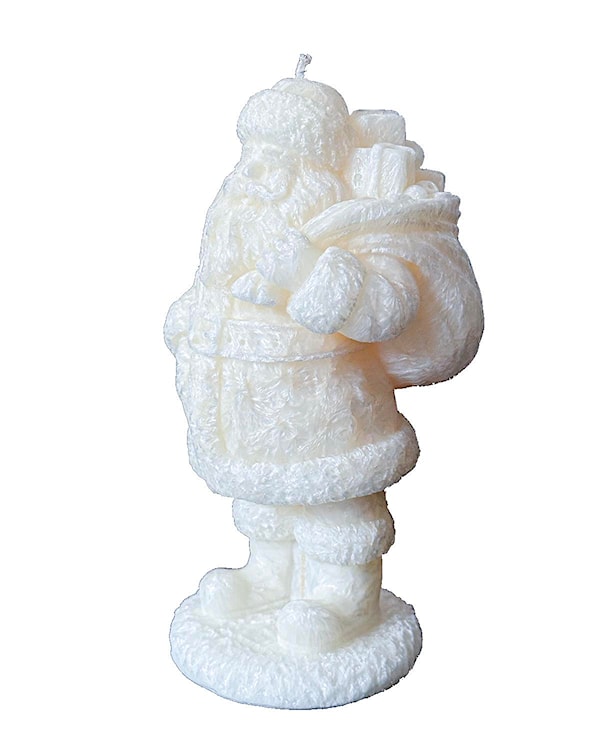 Świeca z wosku palmowego Christmas Santa Claus 300 g  - zdjęcie 4