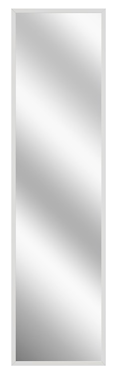 Lustro ścienne Criengly 122x32 cm białe  - zdjęcie 4