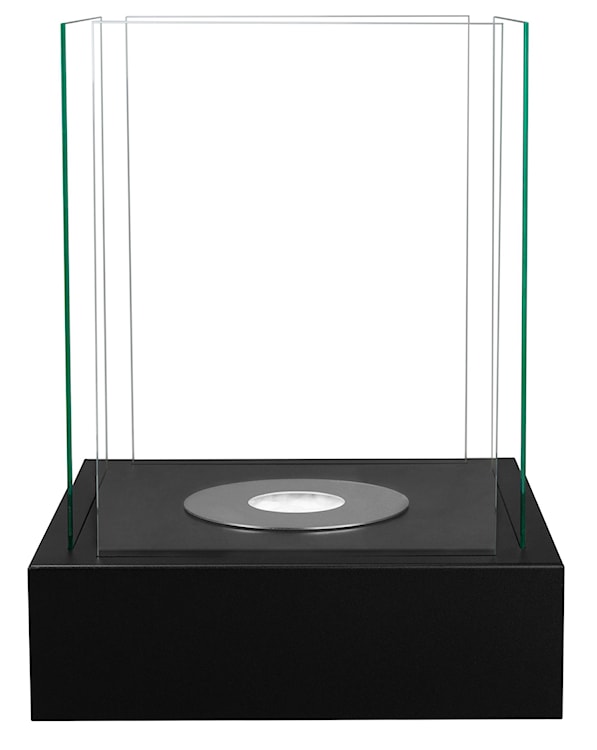 Biokominek Cube kwadratowy 40 cm czarny strukturalny  - zdjęcie 10