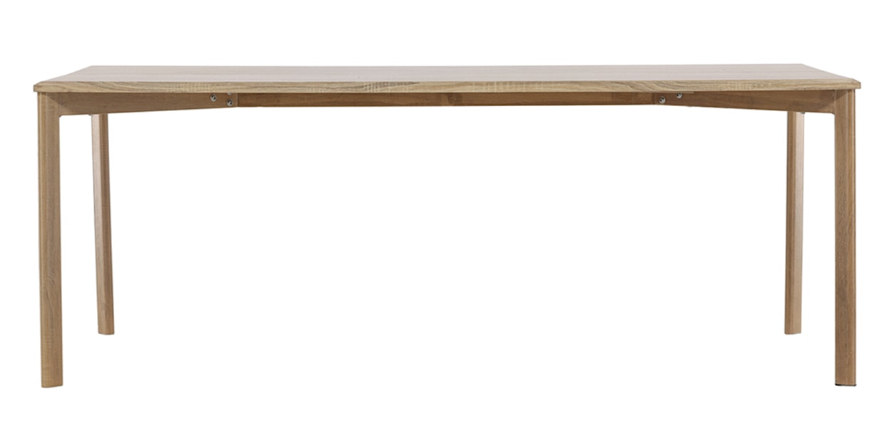 Stół do jadalni Culovers 75x90x200cm naturalny dąb