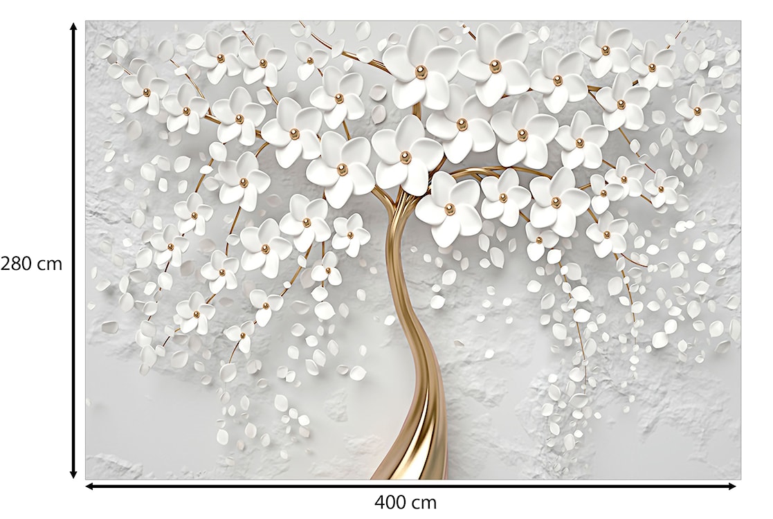 Fototapeta Czarodziejska magnolia 400x280 cm  - zdjęcie 3