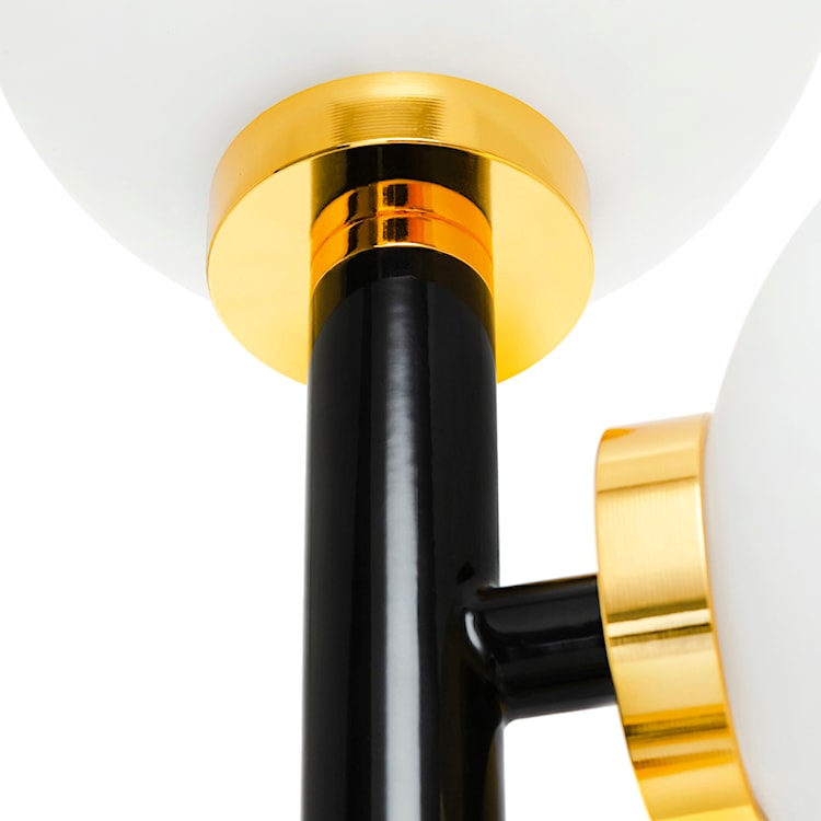 Lampa stołowa Silvania czarna/złota  - zdjęcie 3