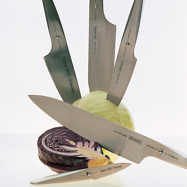Zestaw dwóch noży: nóż do obierania 77 mm oraz nóż kucharza 200 mm  - zdjęcie 7