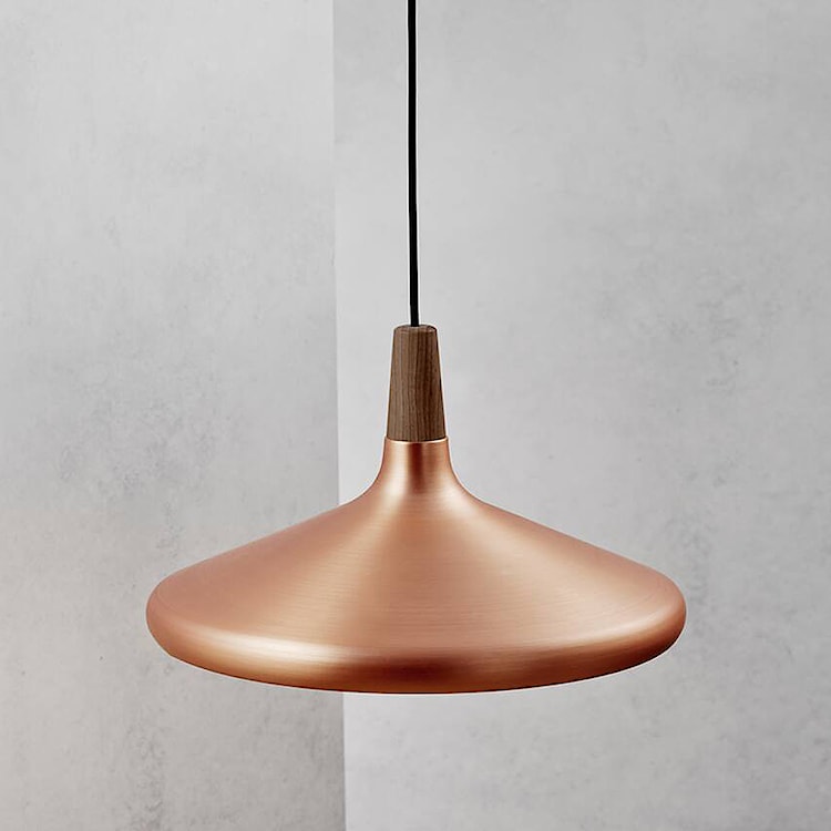 Lampa wisząca Nori średnica 39 cm miedziana  - zdjęcie 5