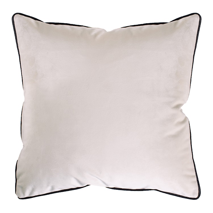 Poduszka dekoracyjna Sylvanca w tkaninie EASY CLEAN 45x45 cm kremowa z kedrą 