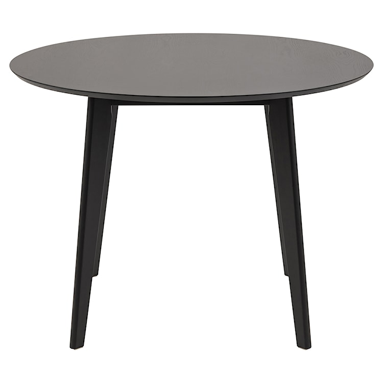 Stół okrągły Gemirro o średnicy 105 cm czarny  - zdjęcie 3