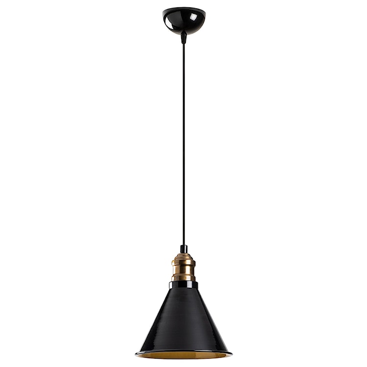 Lampa wisząca Umerta średnica 19 cm czarna  - zdjęcie 8