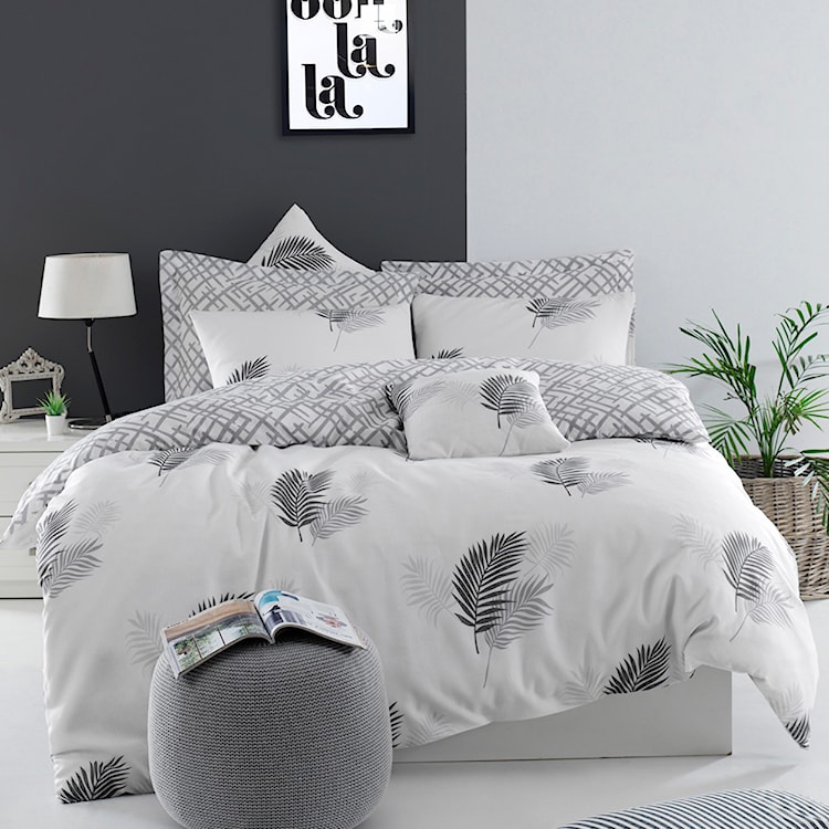 Komplet pościeli Beavery 200x220 cm szary 