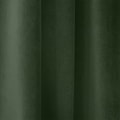 Zasłona do salonu Myrrhis w tkaninie PET FRIENDLY 140x270 cm czarna  - zdjęcie 12