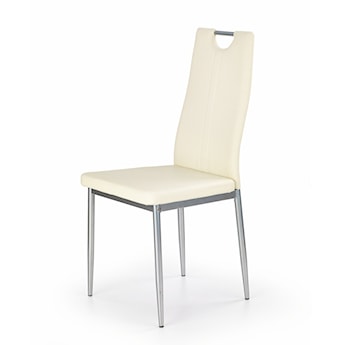 Krzesło tapicerowane K202 kremowe