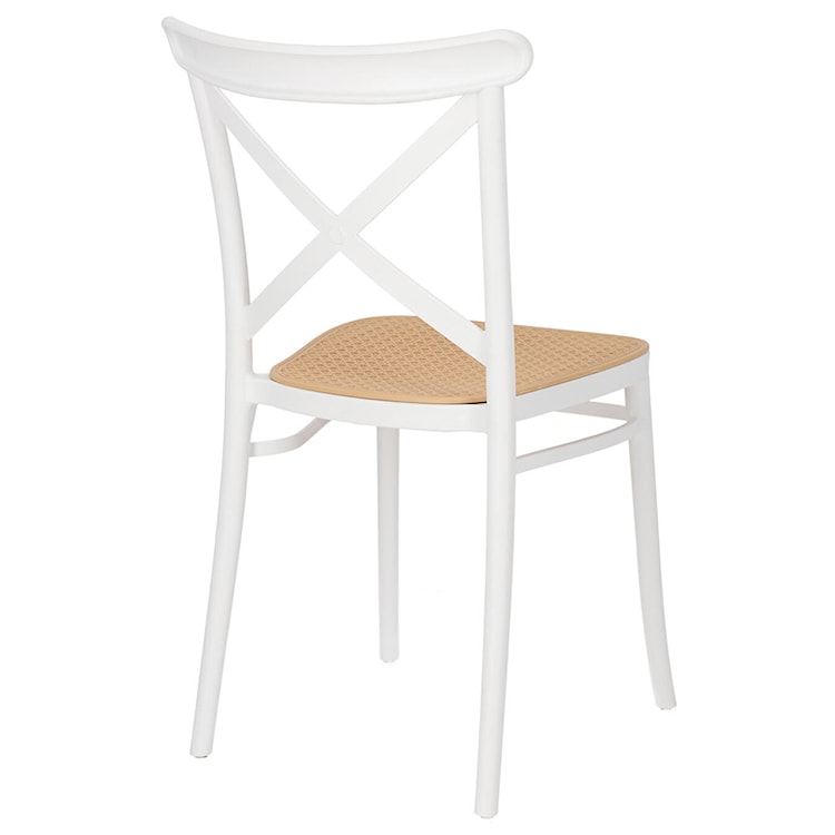 Krzesło z tworzywa Frairlo białe  - zdjęcie 7