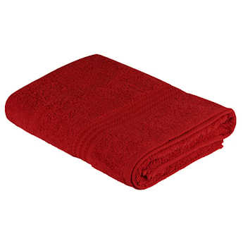 Ręcznik do kąpieli Bainrow 70/140 cm czerwony