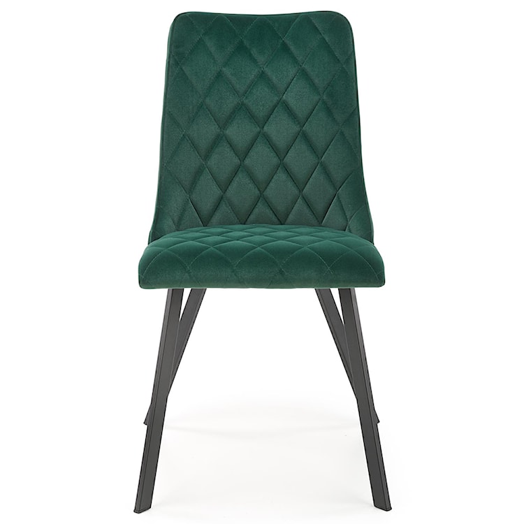 Krzesło tapicerowane Dreasies zielone  - zdjęcie 2