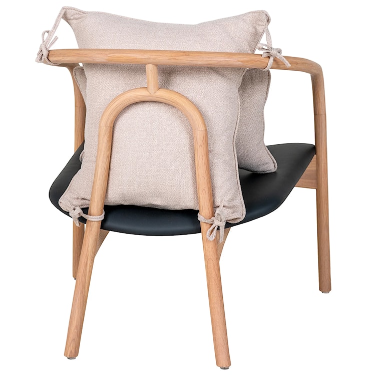 Krzesło drewniane Despilly z poduszkami dąb naturalny  - zdjęcie 4