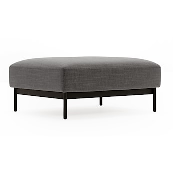 Pufa Solianero ciemnoszara dzianina łatwoczyszcząca