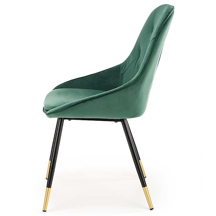 Krzesło tapicerowane Slasidit zielone  - zdjęcie 3