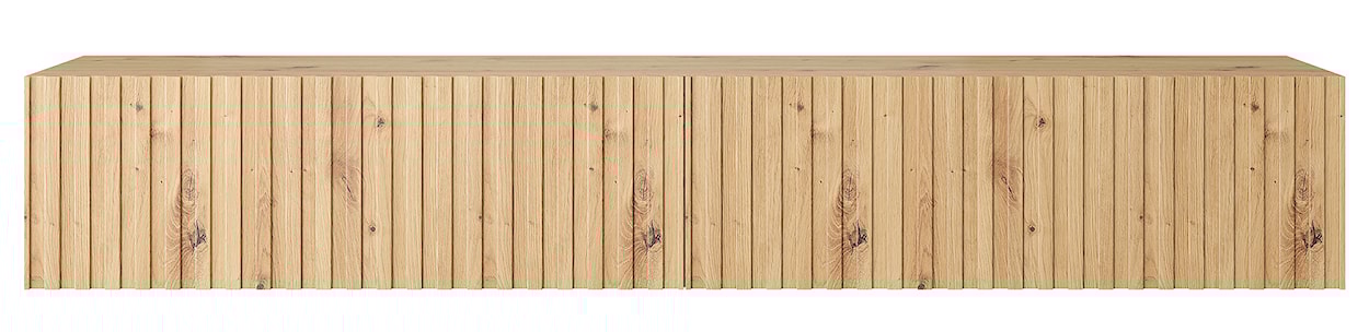 Szafka RTV Telire 175 cm dąb artisan lamele  - zdjęcie 6