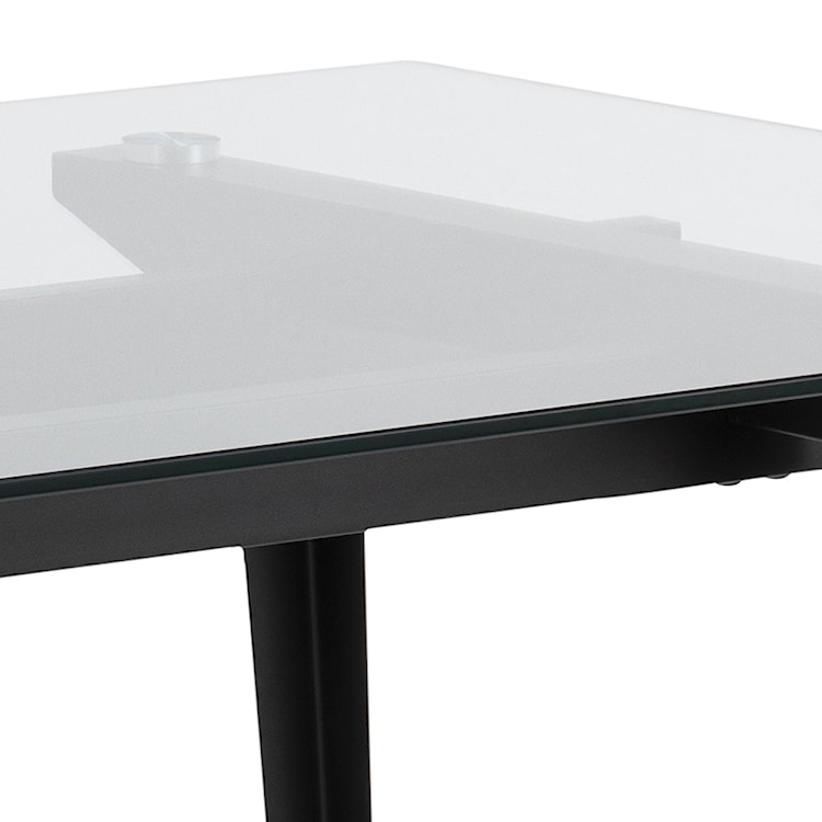 Stół do jadalni Brunno 180x90 cm ze szklanym blatem  - zdjęcie 12