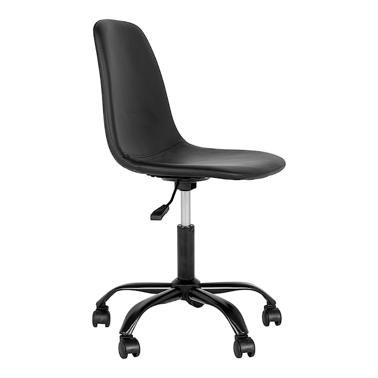 Krzesło biurowe Iger obrotowe czarne  - zdjęcie 3