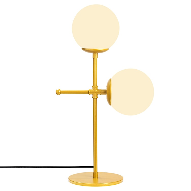 Lampa stołowa Tuiren złota  - zdjęcie 3
