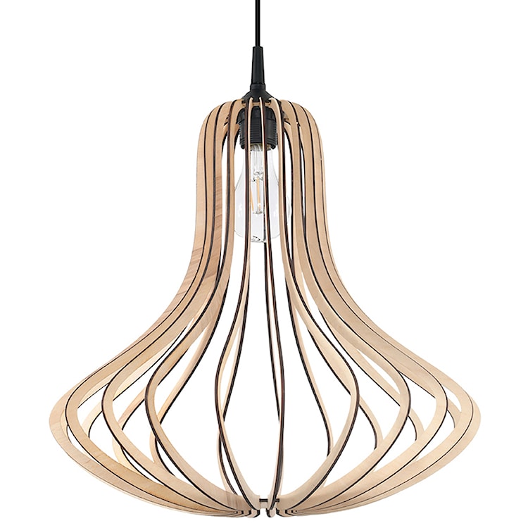 Lampa wisząca Epella drewniana średnica 41 cm 