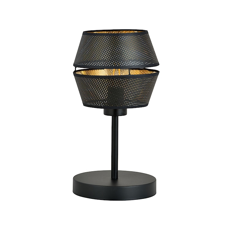 Lampa stołowa Shinds czarno-złota  - zdjęcie 2