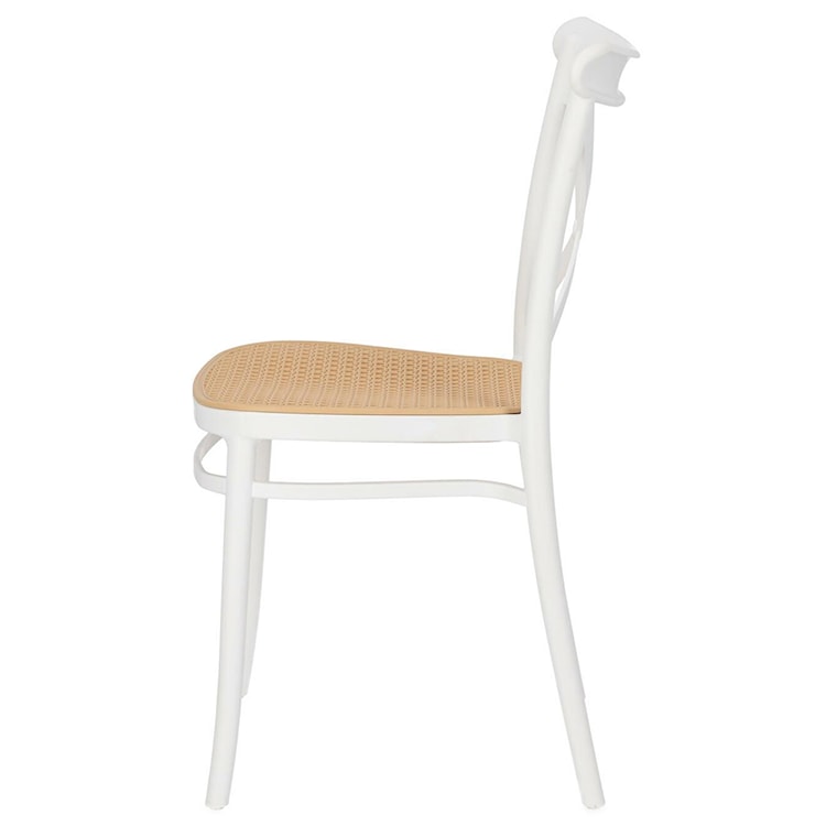 Krzesło z tworzywa Frairlo białe  - zdjęcie 9