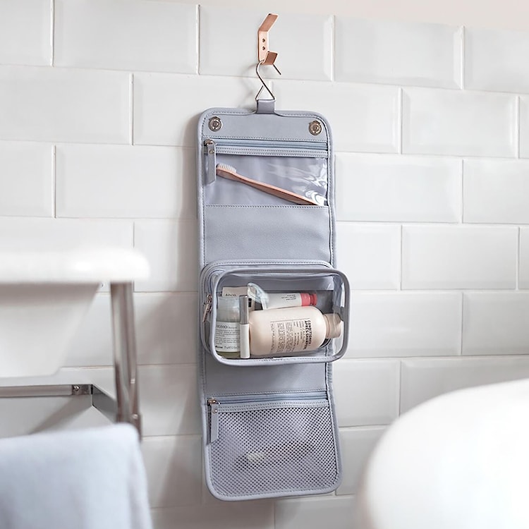 Organizer na biżuterię Hanging Washbag lawendowy  - zdjęcie 2