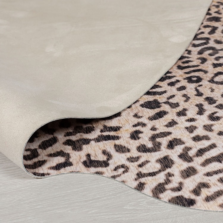 Dywan z motywem zwierzęcym Leopard Print 155x195 cm brązowy/stonowany  - zdjęcie 3
