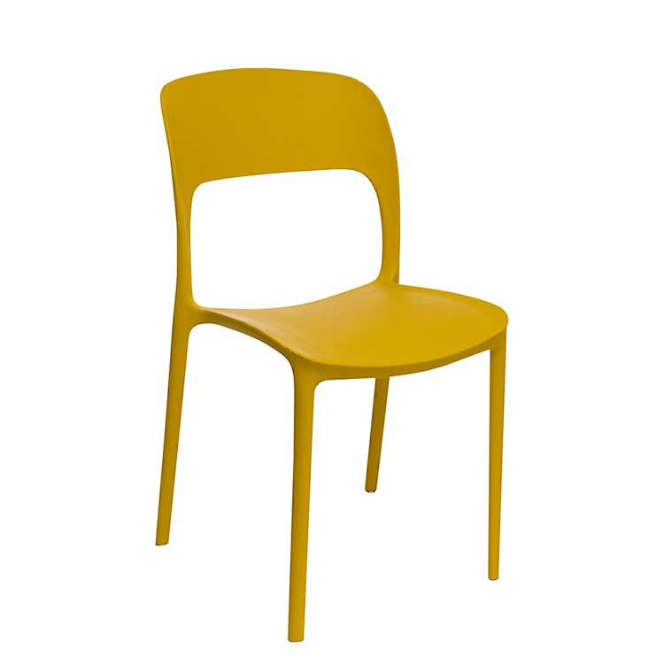 Krzesło Ferjes żółte  - zdjęcie 5